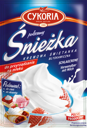 Śnieżka na mleko