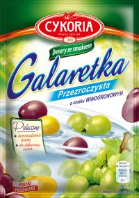 Galaretka przezroczysta winogronowa 75g