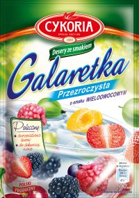 Galaretka przezroczysta wieloowocowa 75g